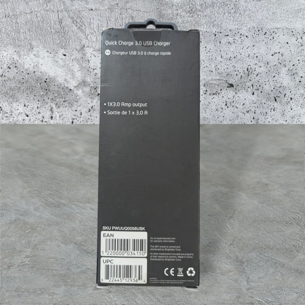Q2. Key Wall Charger Quick‎ Charge 3.0 USB Charger